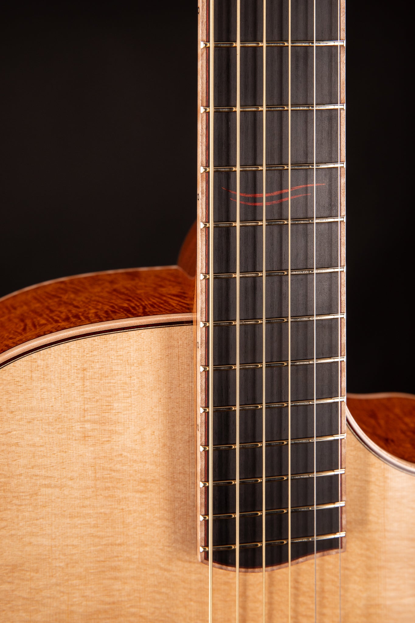 MG 4.5 Flamed Honduran Mahogany & Bearclaw Sitka Spruce