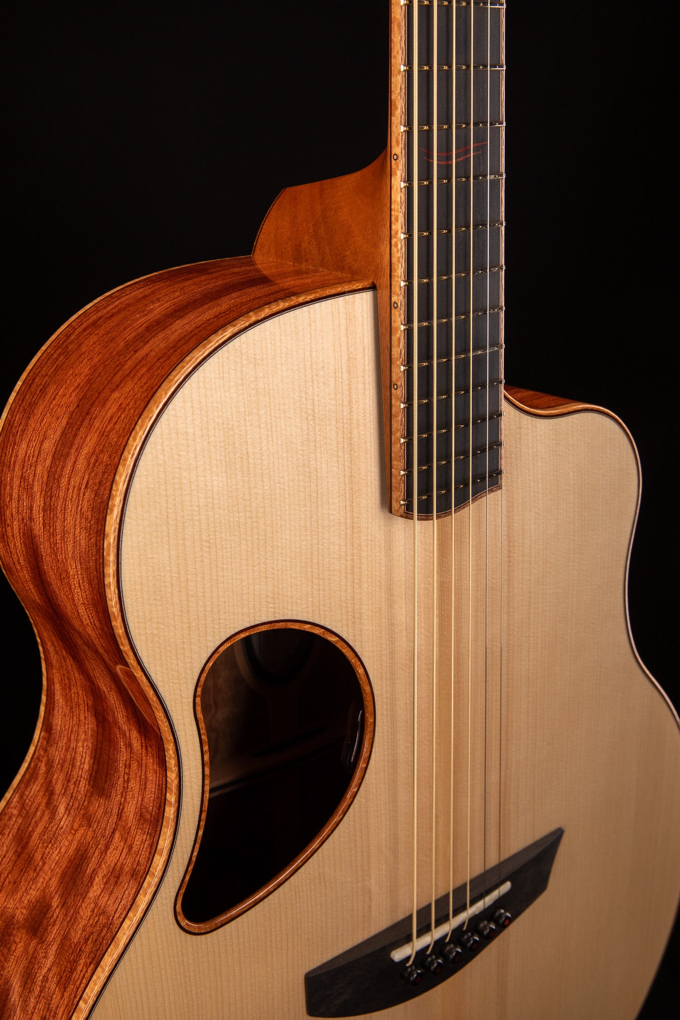 MG 4.5XP Bubinga & Red Spruce