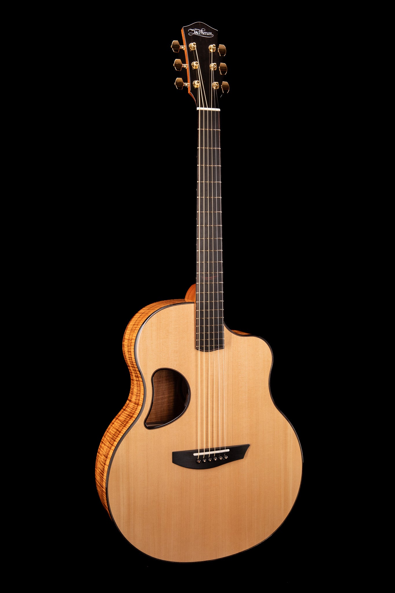 MG 4.5 Flamed Koa & Port Orford Cedar