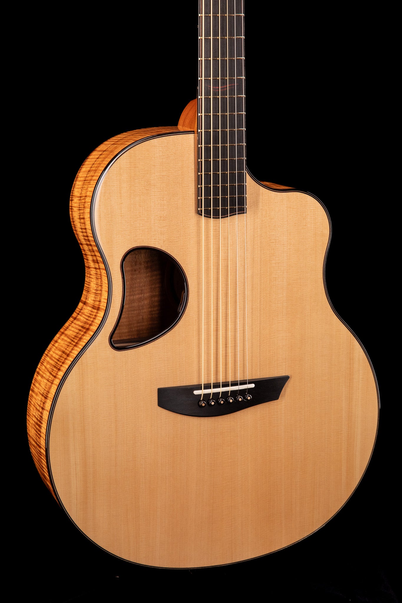 MG 4.5 Flamed Koa & Port Orford Cedar