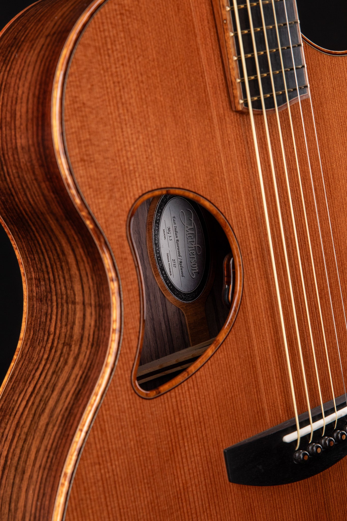 MG 3.5 East Indian Rosewood & California Redwood