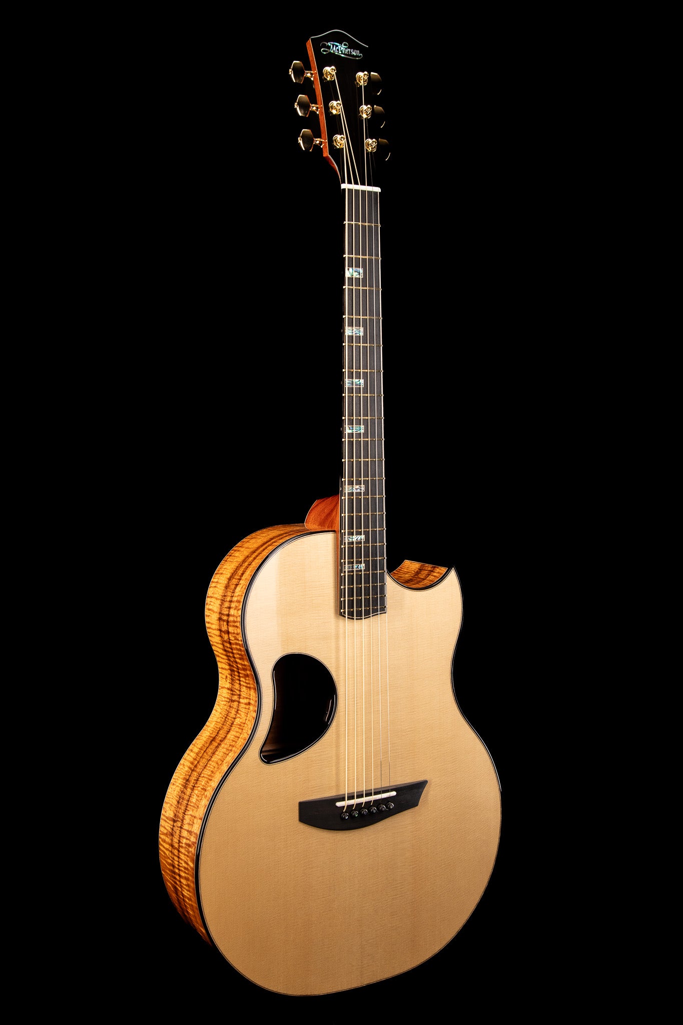 Camrielle 4.5 Flamed Koa & Engelmann Spruce