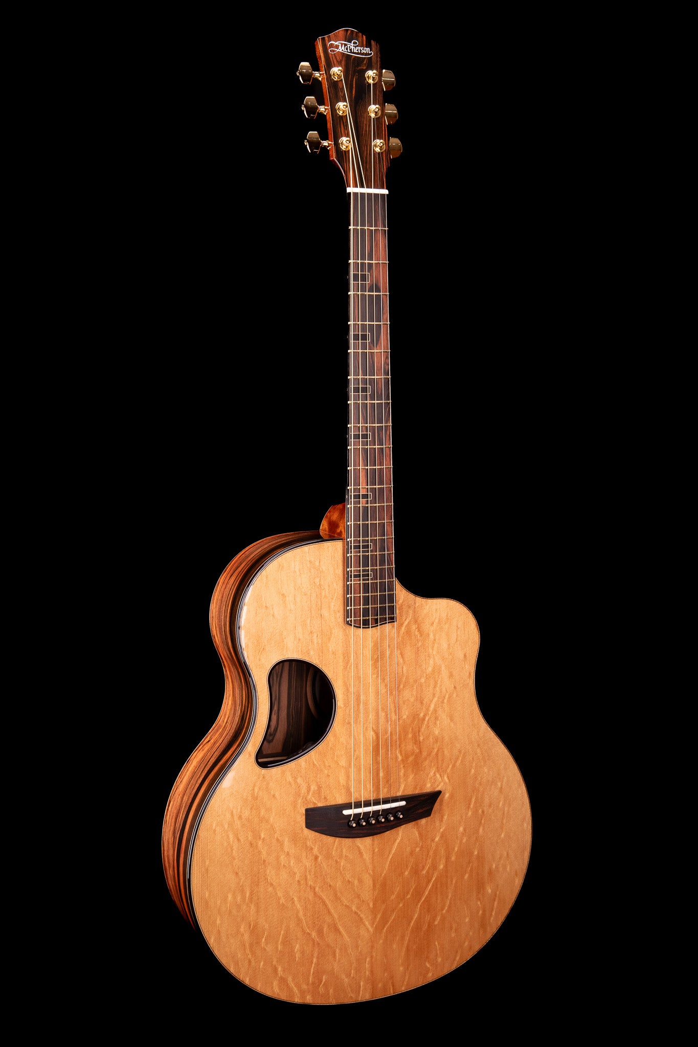 MG 4.5 Mun Ebony & Bearclaw Sitka Spruce