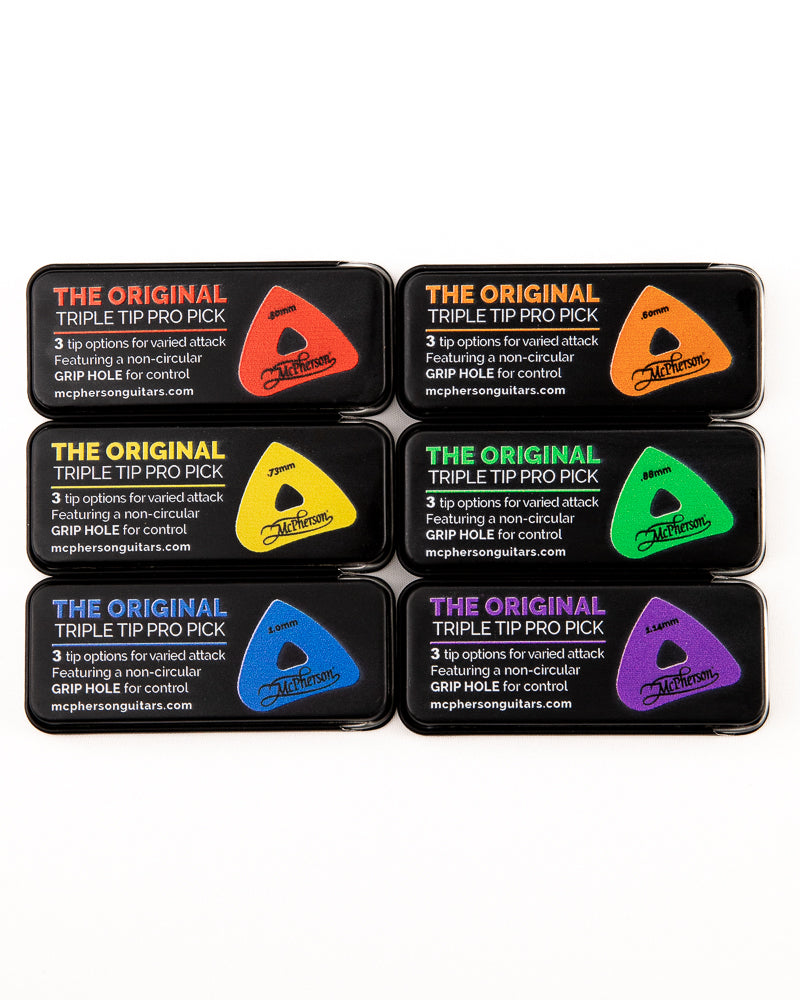 McPherson Triple Tip Picks - 12 pack