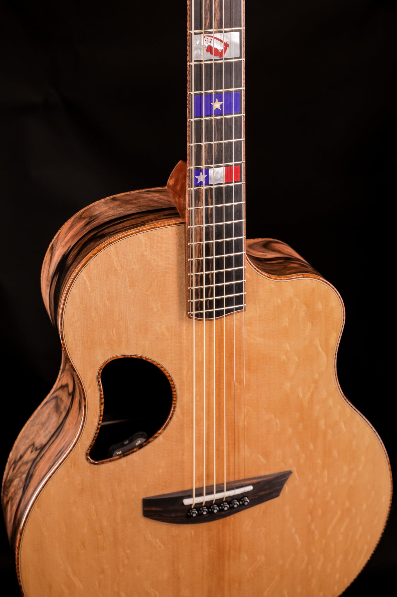 MG 4.5 Mun Ebony & Bearclaw Sitka Spruce
