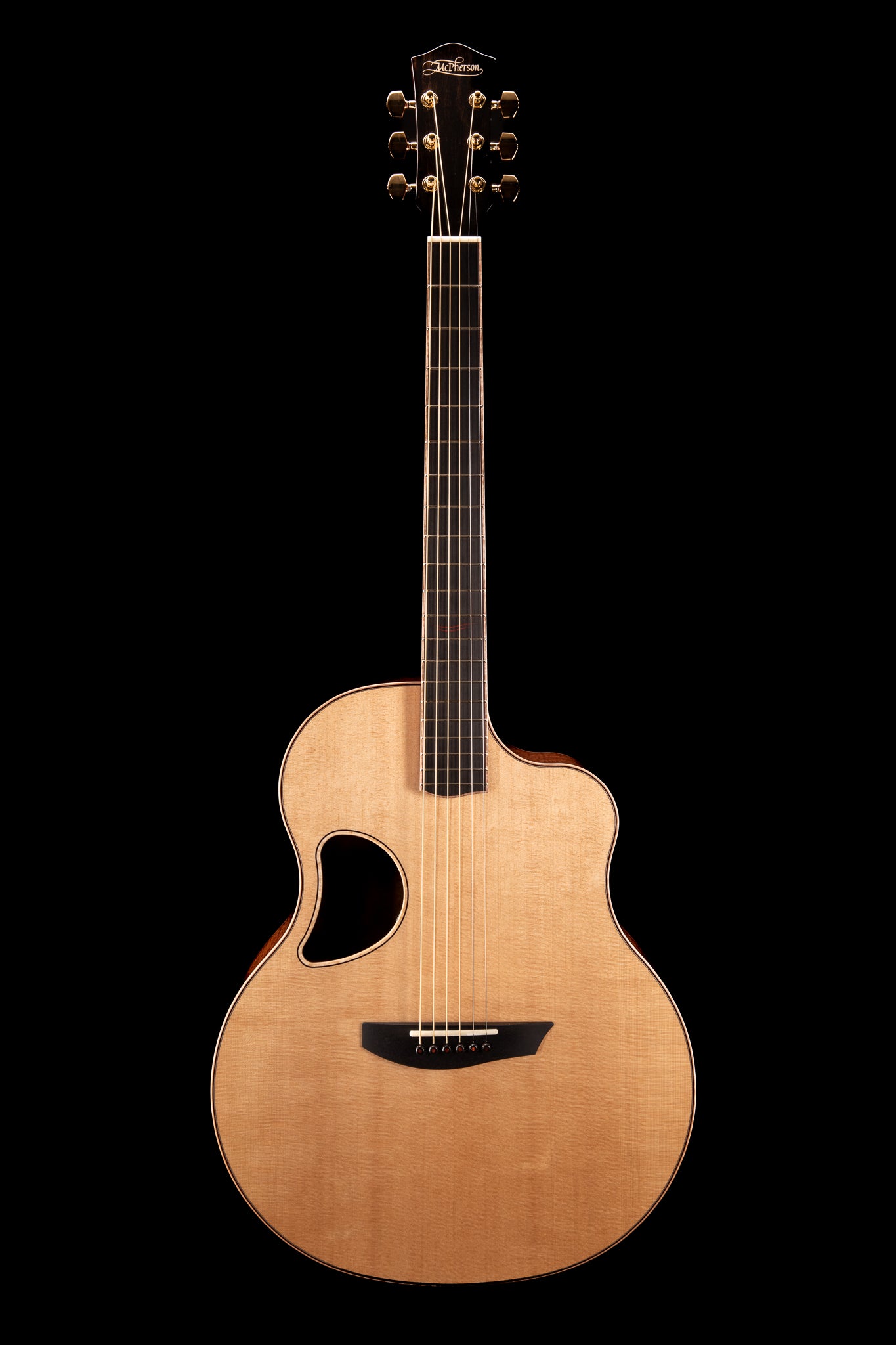 MG 4.5 Flamed Honduran Mahogany & Bearclaw Sitka Spruce