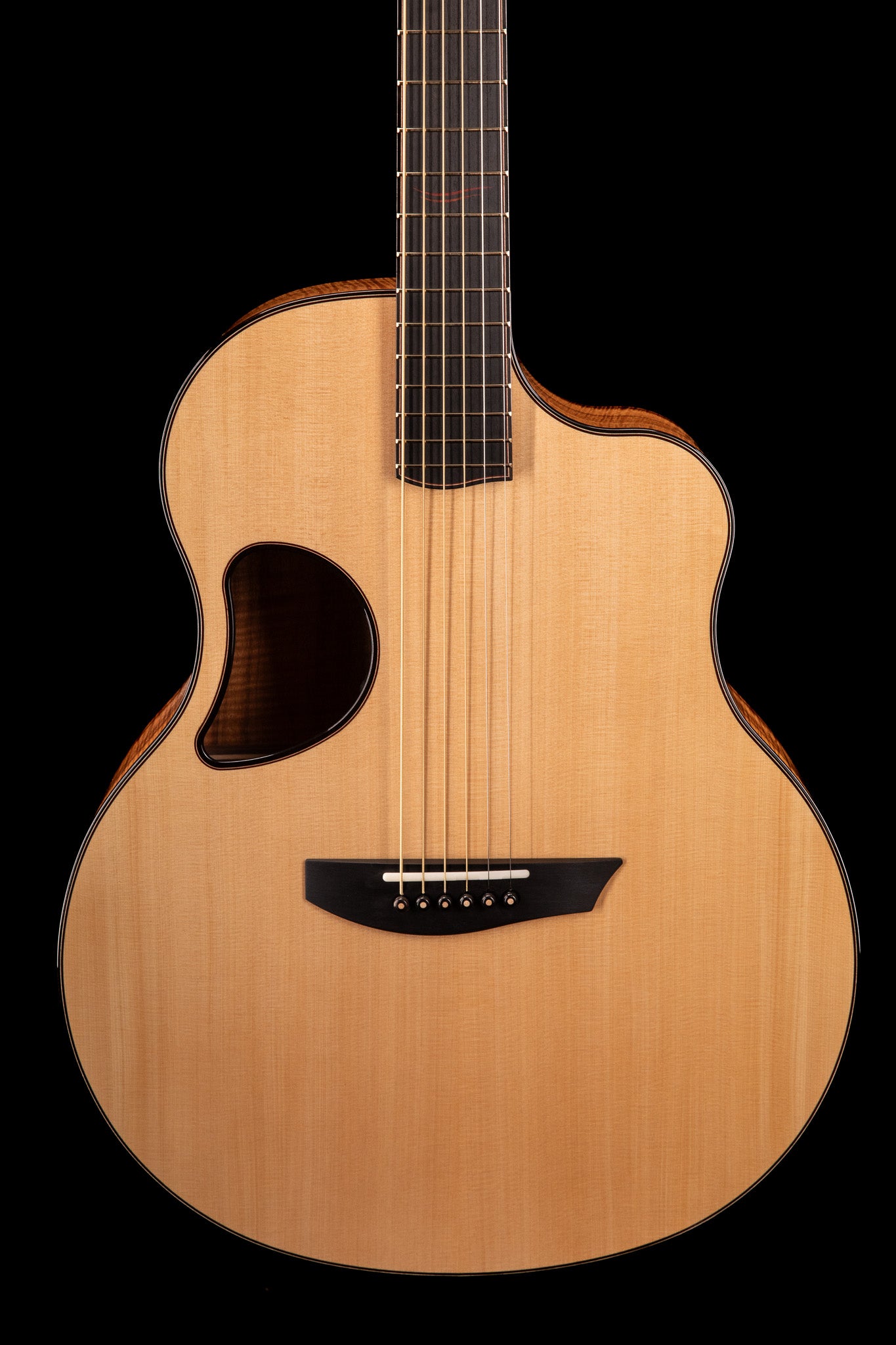 MG 4.5 Flamed Koa & Port Orford Cedar