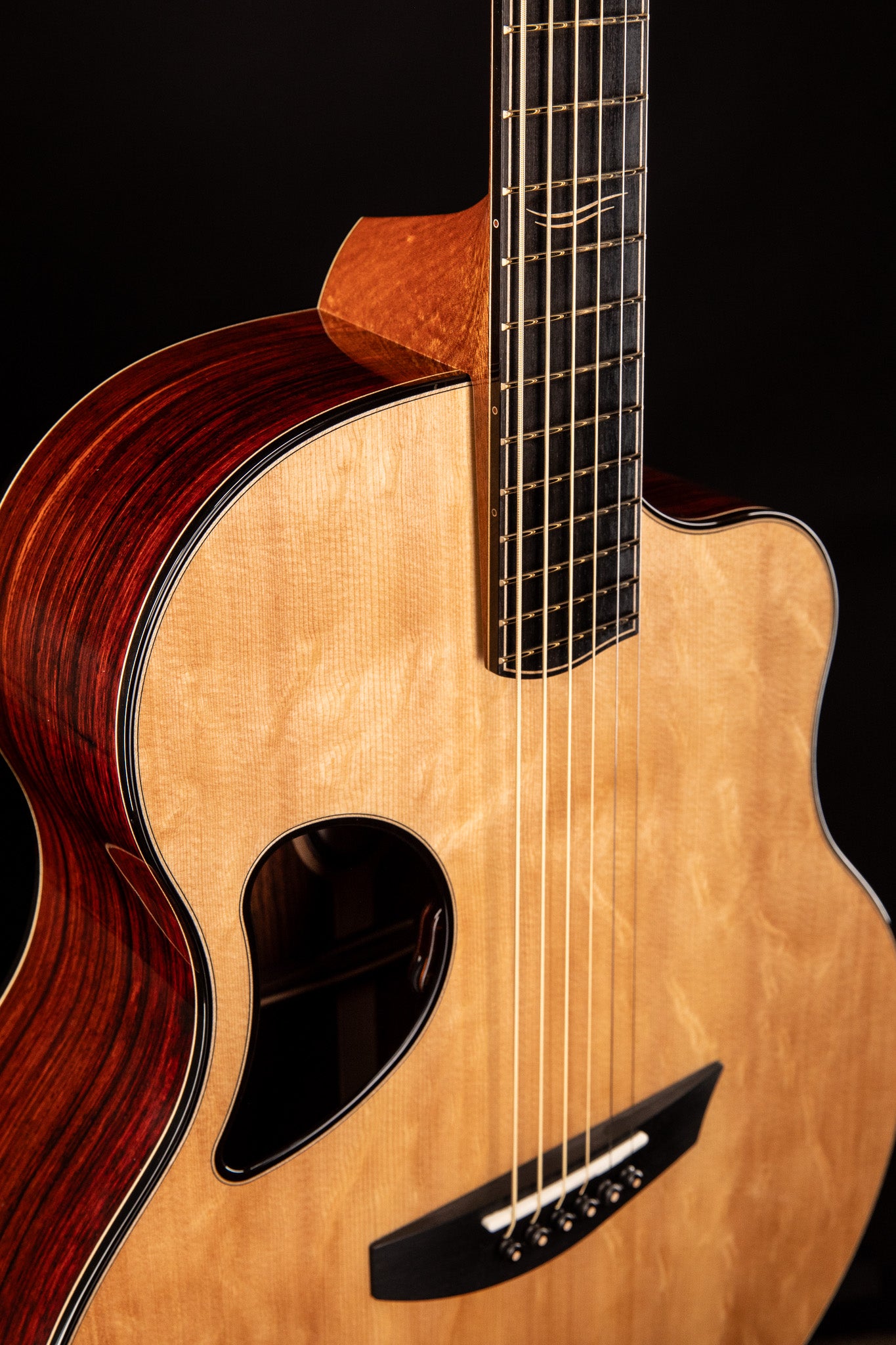 MG 4.5 Cocobolo & Bearclaw Sitka Spruce