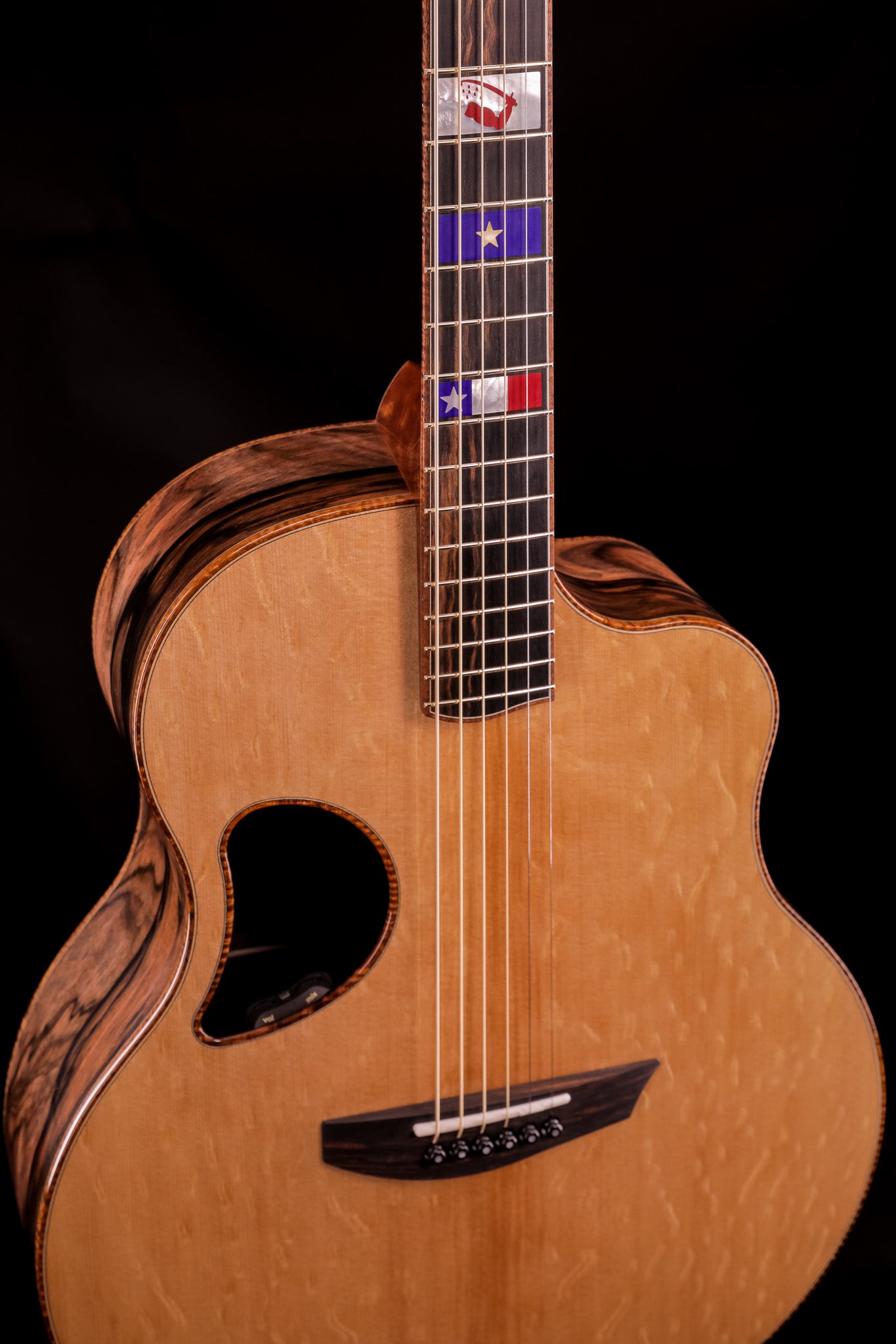MG 4.5 Mun Ebony & Bearclaw Sitka Spruce