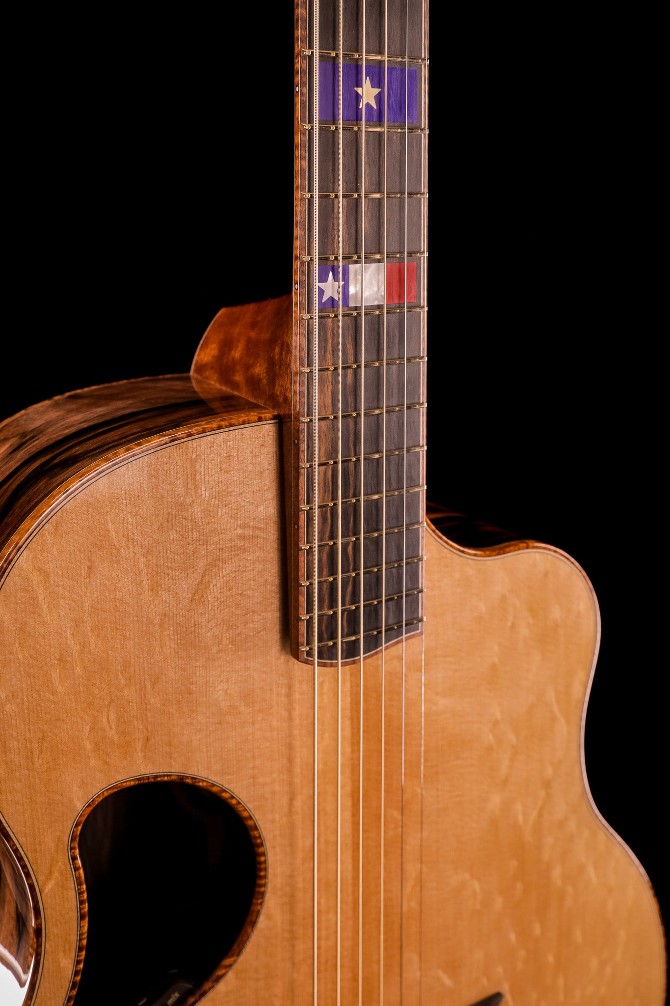 MG 4.5 Mun Ebony & Bearclaw Sitka Spruce
