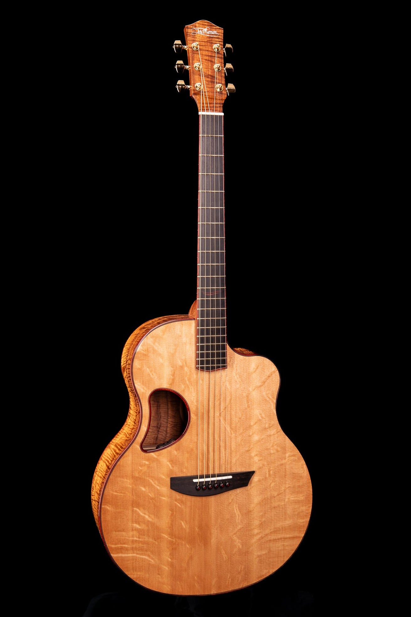 MG 4.5 Flamed Koa & Bearclaw Sitka Spruce