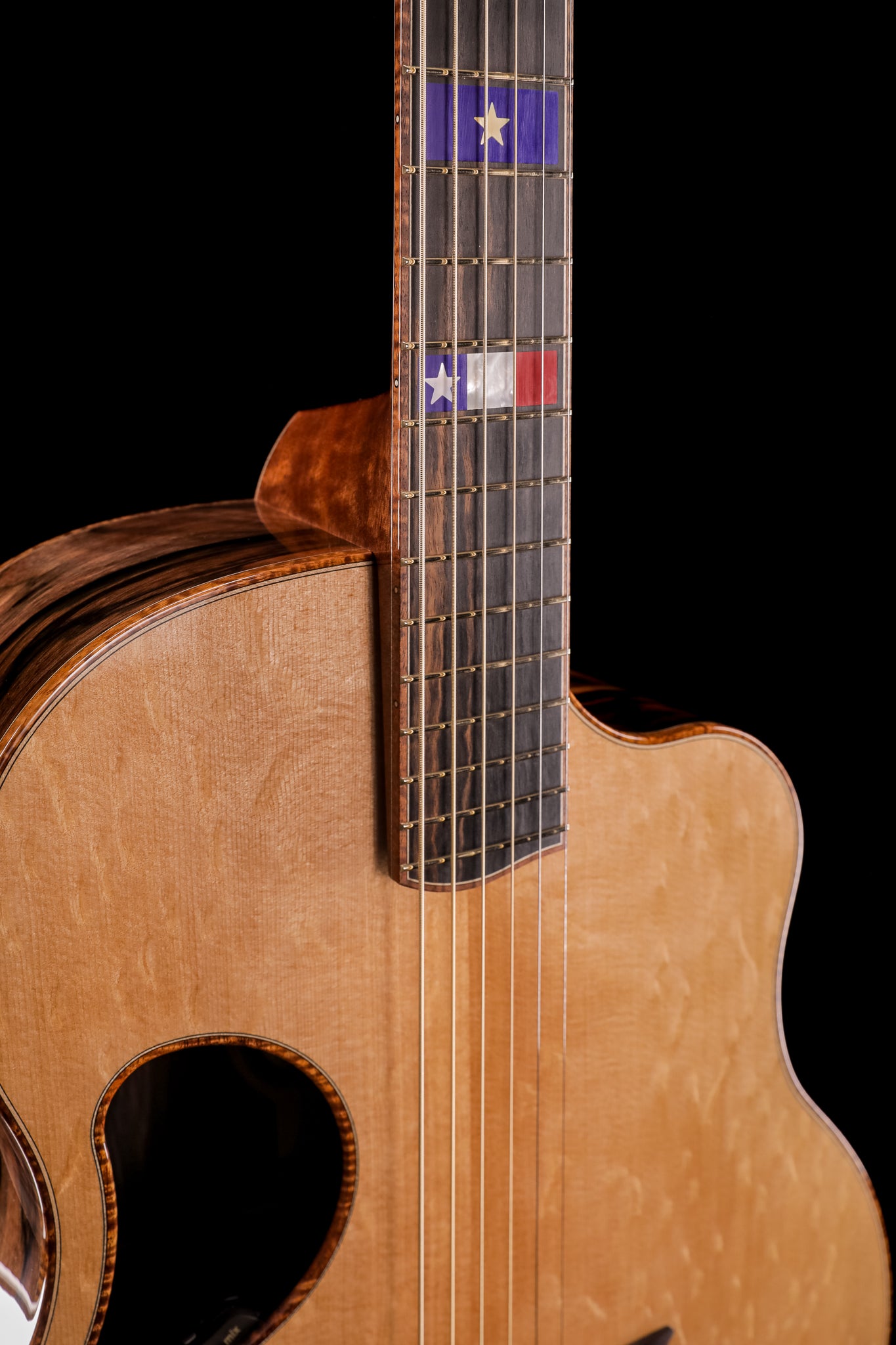 MG 4.5 Mun Ebony & Bearclaw Sitka Spruce
