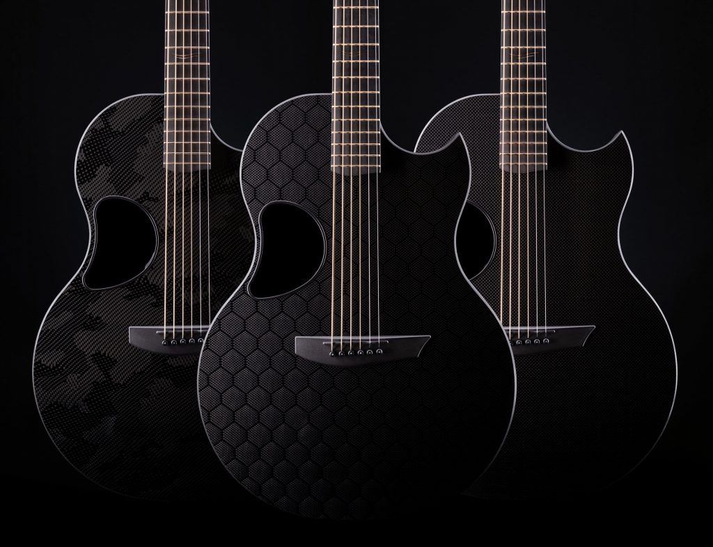 Some of the best sounding carbon fiber guitars in the world