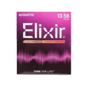 Elixir Nanoweb Medium Acoustic Strings