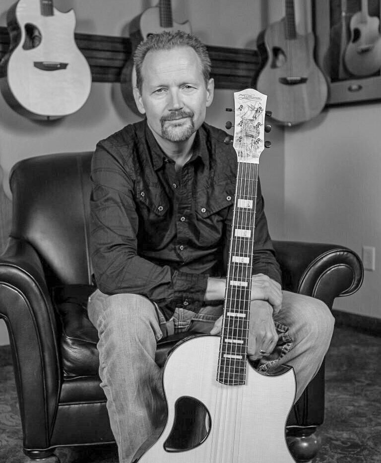 Matt McPherson, creator of McPherson acoustic guitars